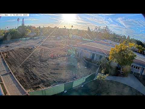120420 DPHS CTE Pavilion Construction Cameras Live Stream December 4th 2020