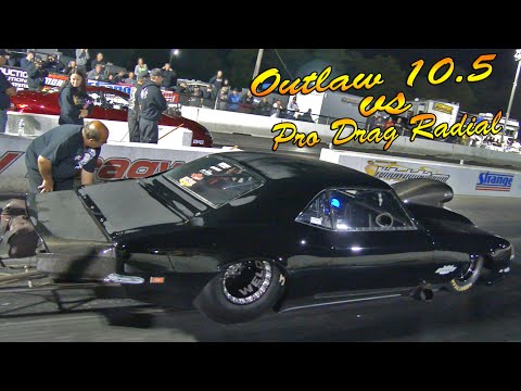 OUTLAW 10.5 VS PRO DRAG RADIAL - FINAL ROUND AT THE YELLOWBULLET NATIONALS