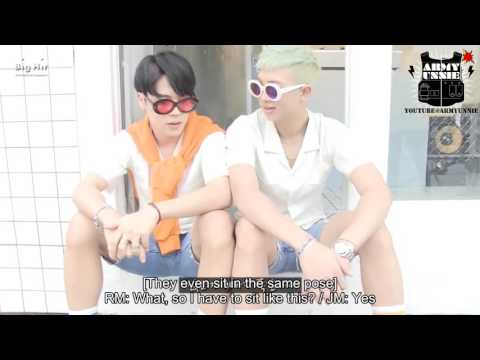 [ENG] 160903 BANGTAN BOMB Moni & Mini wearing twin-look Bette HuMatthews