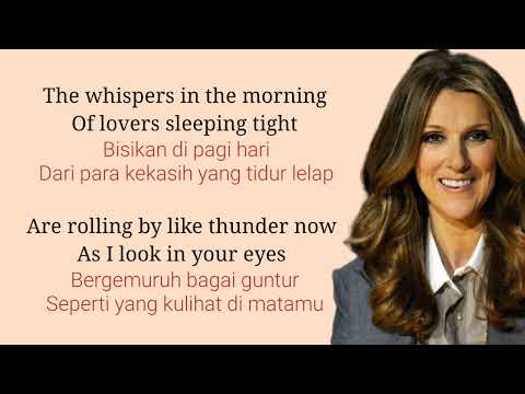 The Power Of Love - Celine Dion ( lirik dan terjemahan )