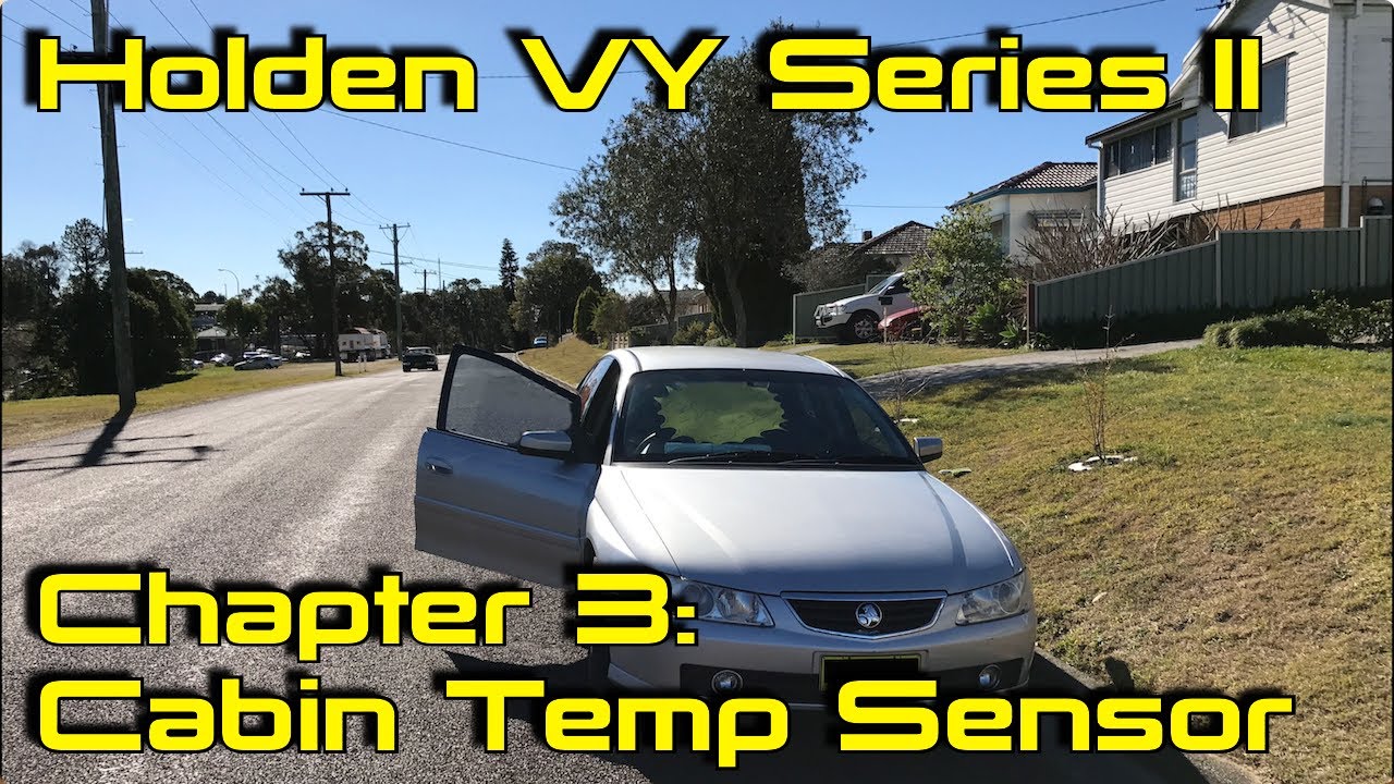 Holden VY Commodore Car Repair: Chapter 3 - Locating the Cabin Temperature Sensor