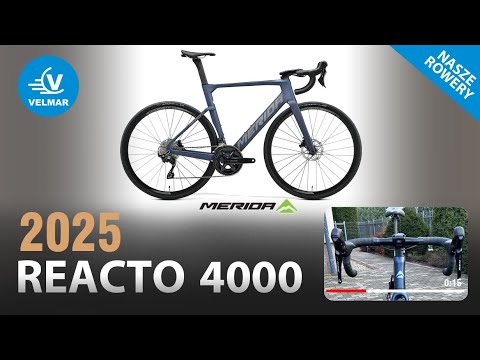 Buy Merida Reacto 4000 Matt Mountain Blue/Black | Road Bike