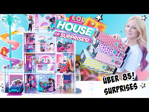 LOL SURPRISE OMG House of Surprises 😍 unboxing & review deutsch