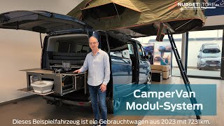 Produktvorstellung: CamperVan Modul-System mit Dachzelt für alle Ford Transit Cu