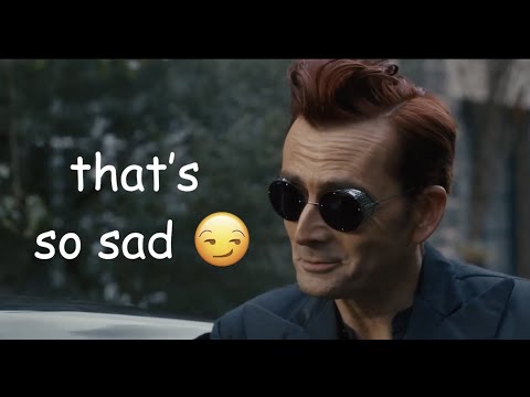 5 minutes of Crowley being silly (in good omens 2)