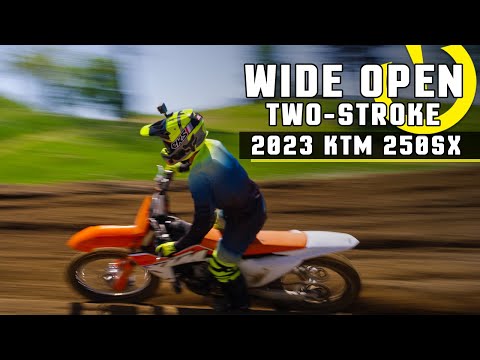 Wide-Open Two-Stroke | All-New 2023 KTM 250SX