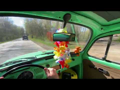 1971 Volkswagen 1300 Beetle POV Test Drive