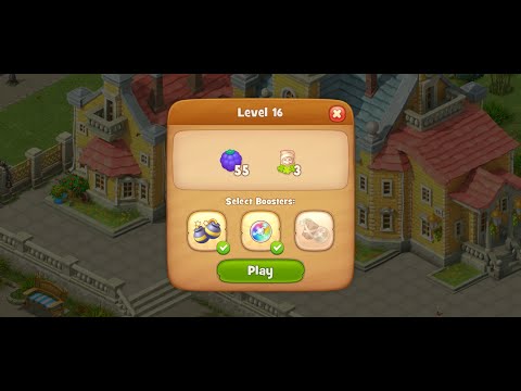 Gardenscapes Level 16