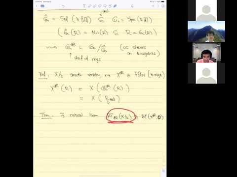 Bhargav Bhatt - p-adic cohomology theories via stacks