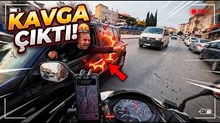 Türkiye'nin En İlginç Motorcu Anları! (Kaza, Kavga, Kurye) #8
