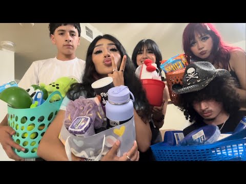 WE MADE EACH OTHER ONE COLORED BASKETS!!🧺