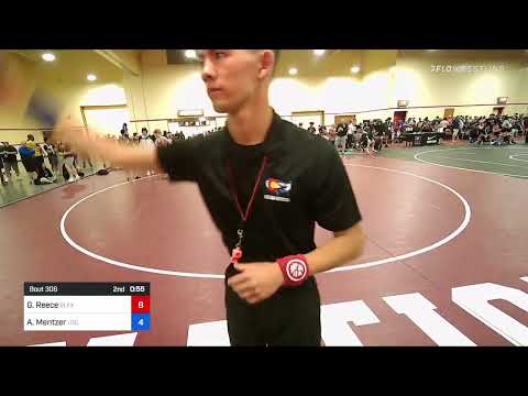 60 Lbs Quarterfinal - Garrett Reece, Black Fox Wrestling Academy Vs Alex Mentzer, Legends Of Gold