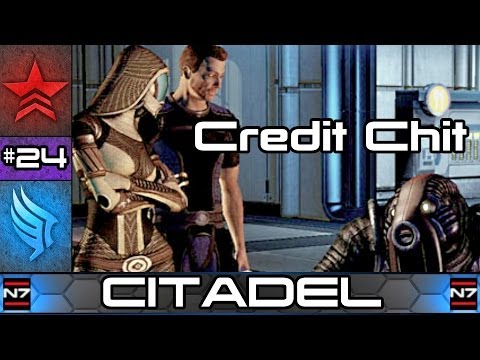 Mass Effect 2: The Volus Credit Chit & The Quarian - Citadel - Paragon Story Walkthrough #24