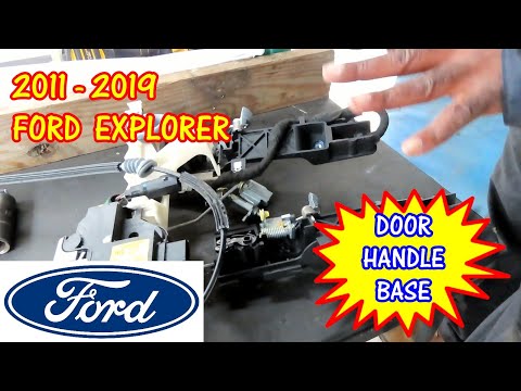 Ford Explorer Exterior Door Handle Base Reinforcement Replacement 2011-2019