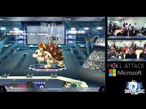 Salt Flats 3 - Project M Singles Losers Finals - Odds (Bowser) vs Zigzagoon (Ivysaur)