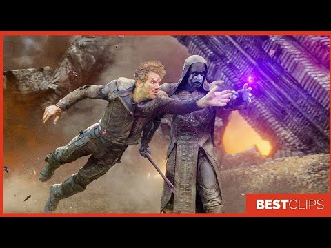 Star Lord "Dance Off Bro" Battle of Xandar Scene | Guardians of the Galaxy (2014) Movie CLIP 4K