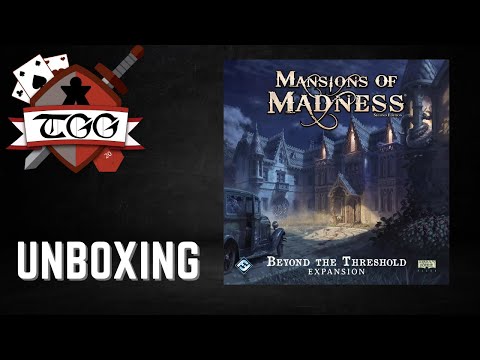 Mansions of Madness Second Edition Beyond the Threshold Expansion Unboxing