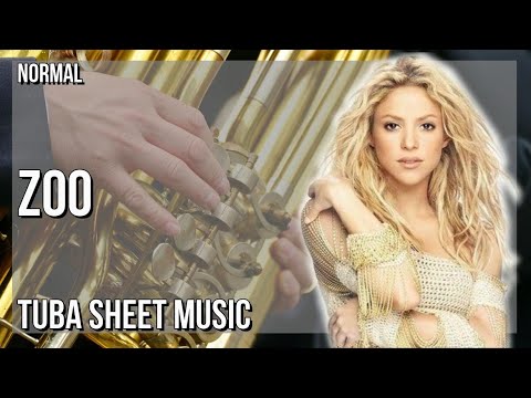 Tuba Sheet Music: How to play Zoo by Shakira
