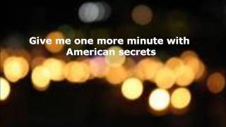 American Secrets by Parachute {Lyrics}