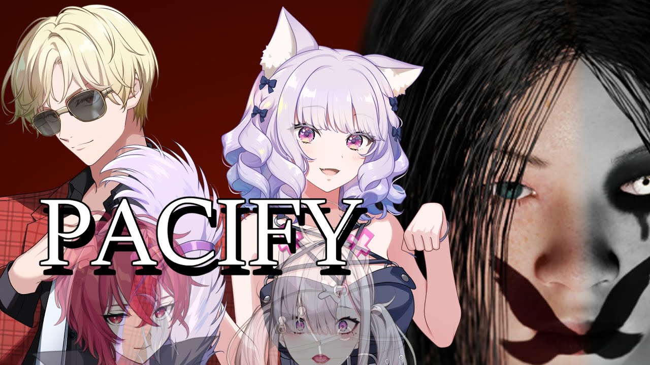 【PACIFY】レンスコRPでホラーゲーム！？呪いの人形を燃やせ！【紅月サクヤ&健屋花那/にじさんじ】