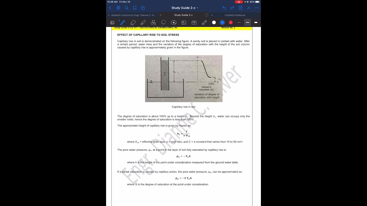 Geotechnical Engineering: Stresses in Soil (Part 2)