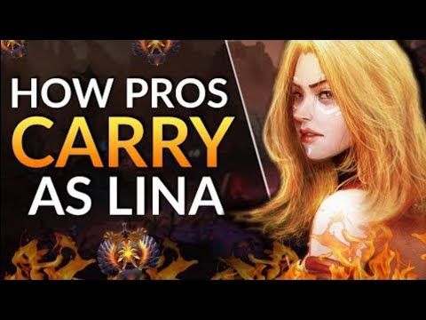 CCnC How to go LINA GOD - Mid Lane Gameplay Pro Tips | Dota 2 Pro MMR Gameplay