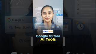 Top 10 Free AI Tools From Google | Best Free Google AI Tools You Must Try | #Shorts | #Simplilearn