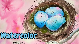 How to Paint Magical Easter Eggs in Watercolor?