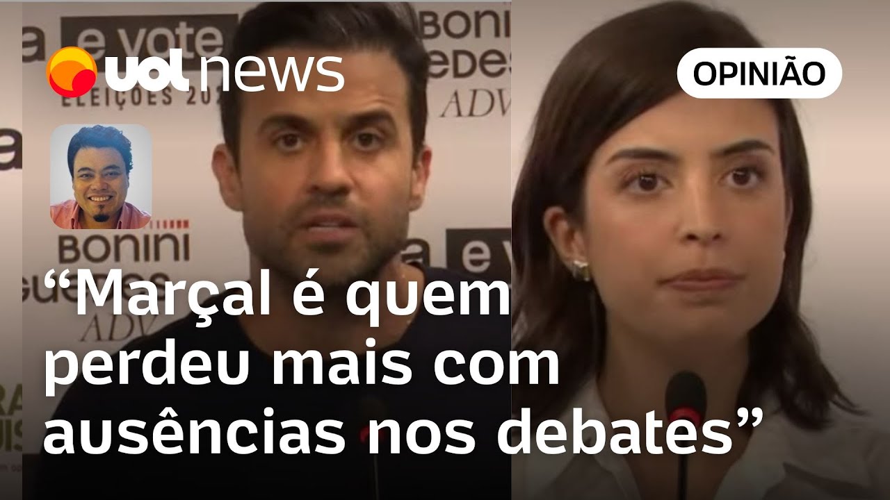 Tabata critica oponentes, mas Pablo Marçal teve perda política com ausências no debate, diz Sakamoto
