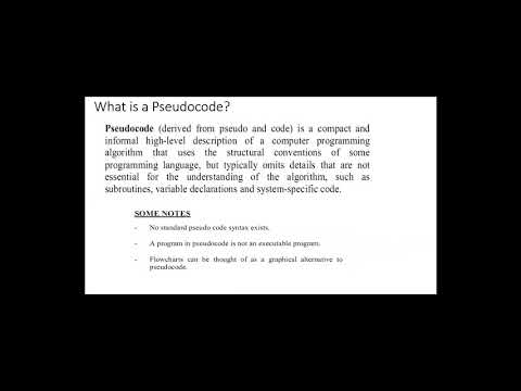 Representing Algorithms