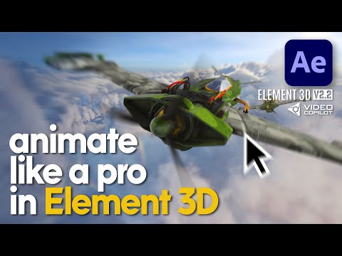 How to make professional Animations in Element 3D with After Effects