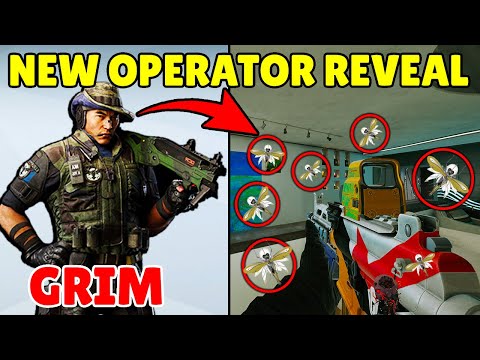 First Look at The NEW Season Operator *GRIM* - Rainbow Six Siege Operation Brutal Swarm