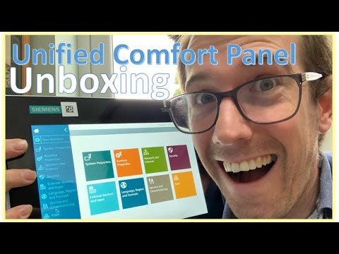 SIMATIC Unified Comfort Panel HMI - UNBOXING