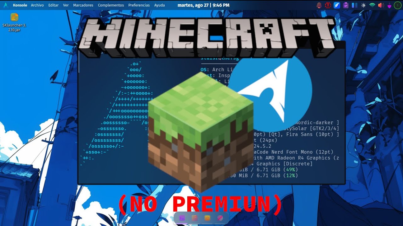 Cómo Jugar Minecraft en Linux PASO A PASO (Sin Errores)