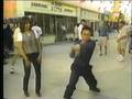 Jet Li On Set Of Lethal Weapon 4