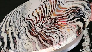 I Totally Didn't Expect This! Acrylic Pouring Gone Wild.