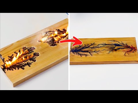 Shou Sugi Ban / The Art Of Wood Burning #shorts