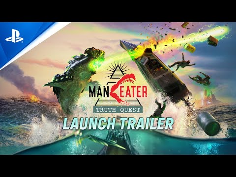 Maneater: Truth Quest - Launch Trailer | PS5, PS4