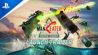 PlayStation Maneater: Truth Quest - Launch Trailer | PS5, PS4 anuncio