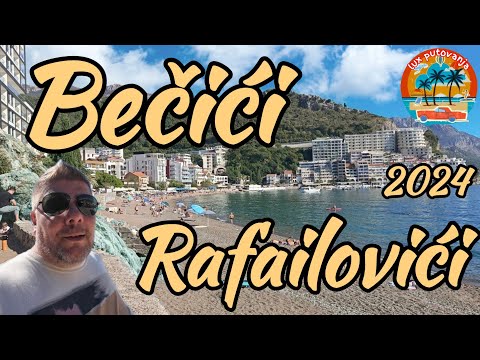 BEČIĆI | Rafailovići | Budvanska rivijera | Bečićka plaža | Montenegro | Crna Gora | 4K (UHD)