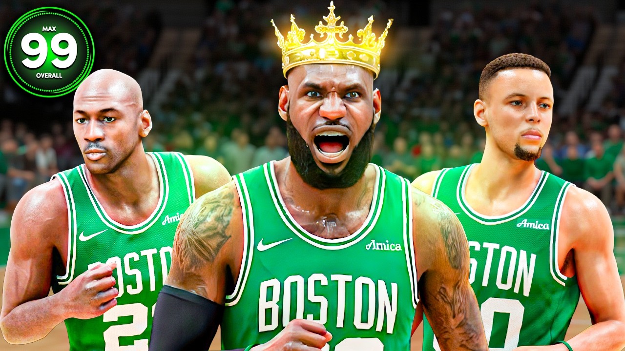 I Put Every GOAT On ONE TEAM!