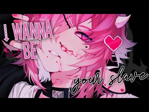 ♪ Nightcore - I WANNA BE YOUR SLAVE → Måneskin (Lyrics)