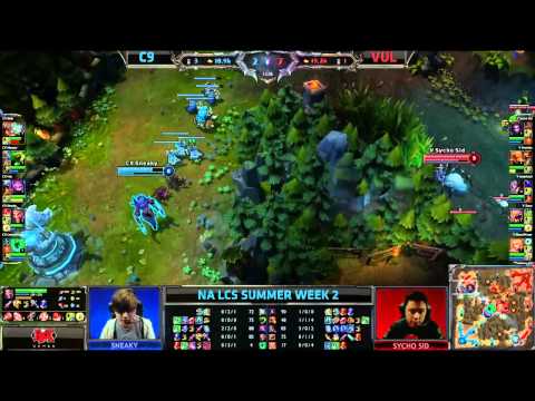 Team Cloud 9 (C9) vs Team Vulcun (VUL) || NA LCS Summer 2013 W2D2 || Full Game HD