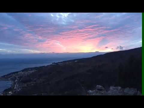 красивый закат над Симеизом