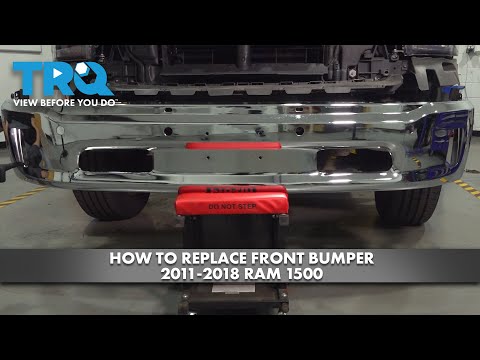 How to Replace Front Bumper 2011-2018 Dodge Ram 1500
