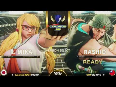 Winners Quarters CYG BST Fuudo(R.MIKA) vs UYU Oil King(RASHID)-Capcom Cup 2019-CPT 2019