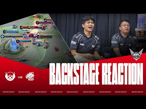 BIGETRON GAGALKAN EVOS KE PLAYOFFS MPL✨️ - Backstage Reaction Bigetron vs Evos