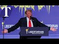 Donald Trump booed at a Libertarian convention