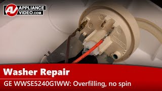 General Electric, Hotpoint, GE, RCA Washer - Pressure Switch Issues - Diagnostic & Repair