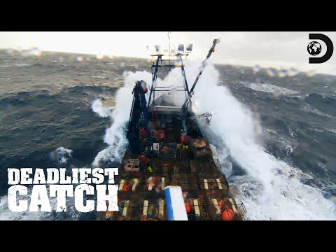 ジェイクは20フィートの凍った海と戦う｜Deadliest Catch (Jake Battles 20-Foot Frozen Seas | Deadliest Catch)